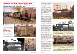 Heyside Signals and Locomotives Three Etched Brass Footbridge Kits
