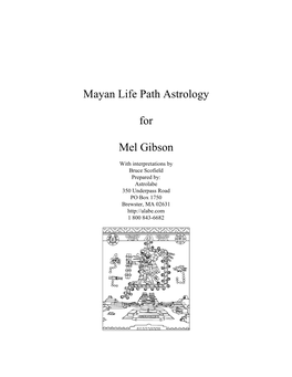 Mayan Life Path Astrology for Mel Gibson Page 3