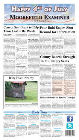 MOOREFIELD EXAMINER and Hardy County News