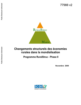 Le Plan Maroc Vert