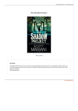 Read PDF # the Shadow Project