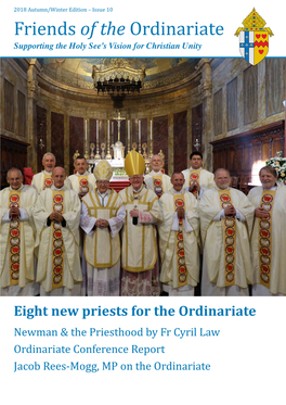 In 2018 the Ordinariate and Parish Church of the Most Precious Blood