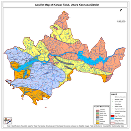 Aquifer Map of Karwar Taluk, Uttara Kannada District