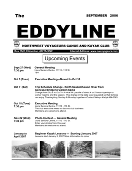 Eddyline Northwest Voyageurs Canoe and Kayak Club