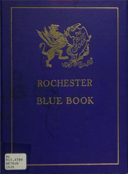 Rochester Blue Book 1935