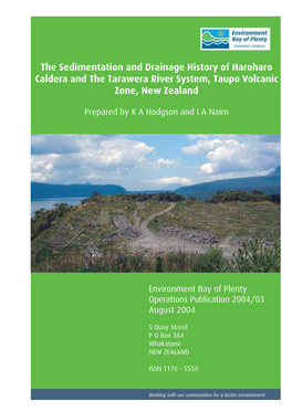 The Sedimentation and Drainage History of Haroharo Caldera and the Tarawera River System, Taupo Volcanic Zone, New Zealand