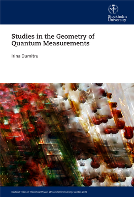 Studies in the Geometry of Quantum Measurements