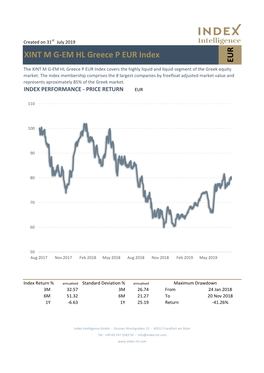 EUR XINT M G-EM HL Greece P EUR Index