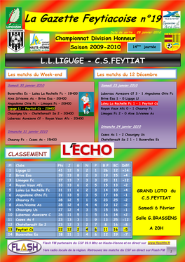 La Gazette Feytiacoise N°19