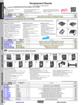 Development Boards This Product Is Rohs Compliant