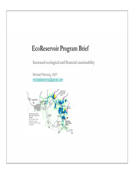 Ecoreservoir Program Brief