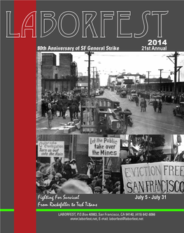 21St Annual 80Th Anniversary of SF General Strike