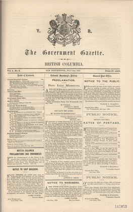 The Government Gazette
