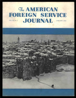 The Foreign Service Journal, January 1951