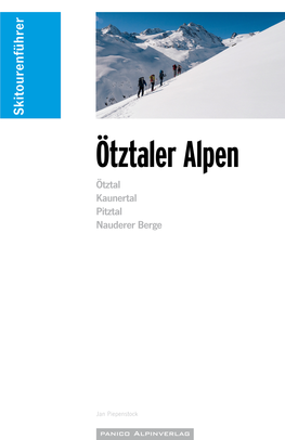 Ötztaler Alpen Ötztal Kaunertal Pitztal Nauderer Berge