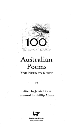 Australian Poems You NEED to KNOW