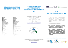 I Comuni Aderenti Al Appuntamenti E Consorzio C.I.S.S