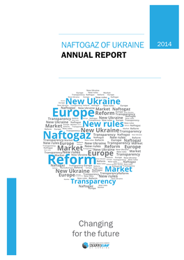 Naftogaz of Ukraine 2014 Annual Report