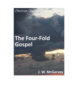 The Four-Fold Gospel