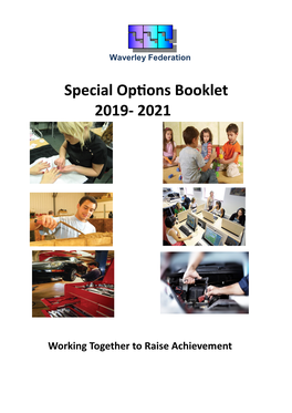 Special Options Booklet 2019- 2021