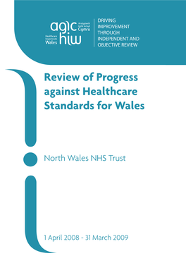 Review of Progress Against Healthcare Standards for Wales