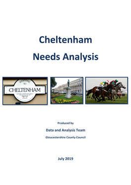 Cheltenham Needs Analysis