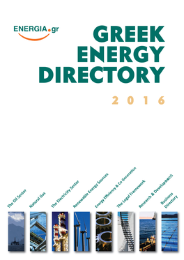 Greek Energy Directory 2 0 1 6