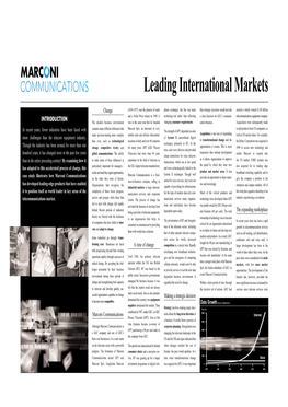 Leading International Markets