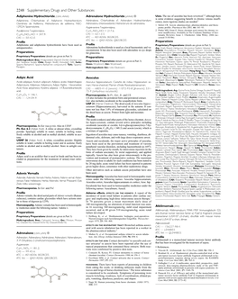 Afelimomab (Rinn) Ic Medicines Under the Following Names: Adonis V