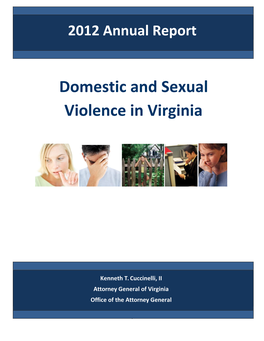 Domestic and Sexual Violence in Virginia