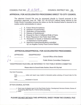 1) 3Tjcj COUNCIL DISTRICT NO. 13