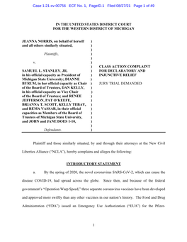 Case 1:21-Cv-00756 ECF No. 1, Pageid.1 Filed 08/27/21 Page 1 of 49