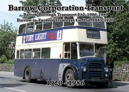Barrow Corporation Transport 1920-1986