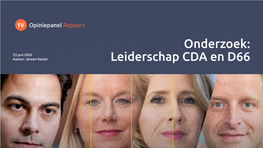 D66 CDA Leiderschap