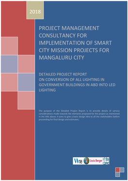 Project Management Consultancy for Implementation of Smart City Mission Projects for Mangaluru City