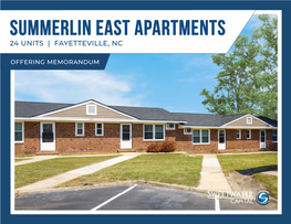 Summerlin East Apartments 24 Units | Fayetteville, Nc