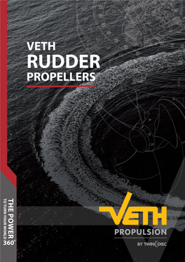 Veth Rudder Propellers Toturn Yourworld the Power