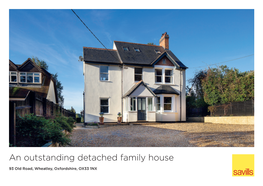 An Outstanding Detached Family House