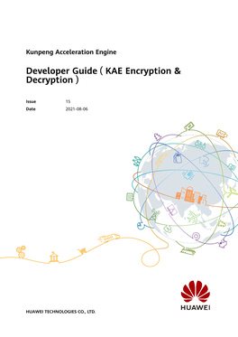 Developer Guide（KAE Encryption & Decryption）