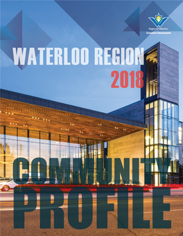 Waterloo Region Community Profile 2018