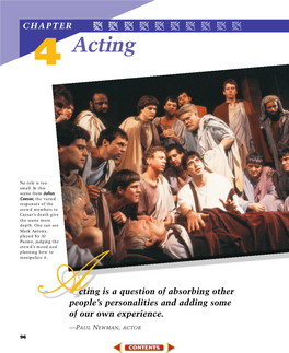 Chapter 4: Acting