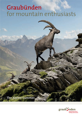 Graubünden for Mountain Enthusiasts