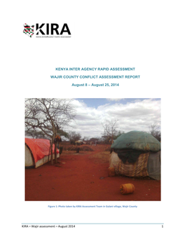 Kenya Interagency Rapid Assessment Wajir County August