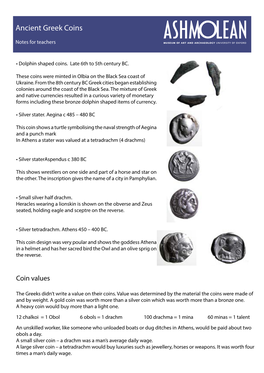 Ancient Greek Coins