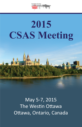 2015 CSAS Meeting