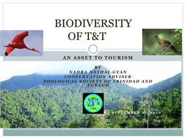 The Zoological Society of Trinidad and Tobago, Inc