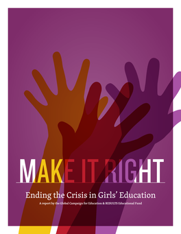 Ending the Crisis in Girls' Education
