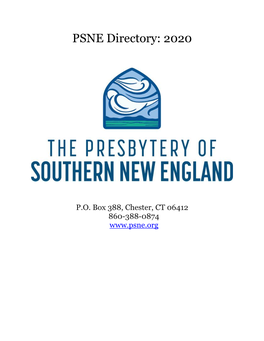 PSNE Directory: 2020