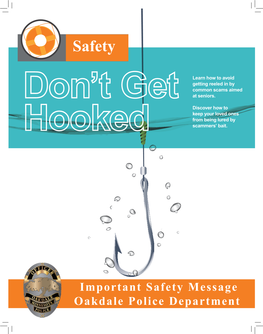 Important Safety Message Oakdale Police Department