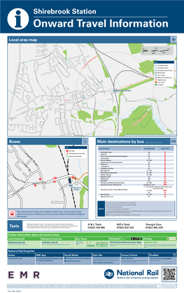 Taxis Local Area Map Buses